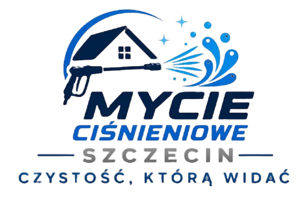 Mycie ciśnieniowe Szczecin – logo firmy czyszczącej elewacje i kostkę brukową